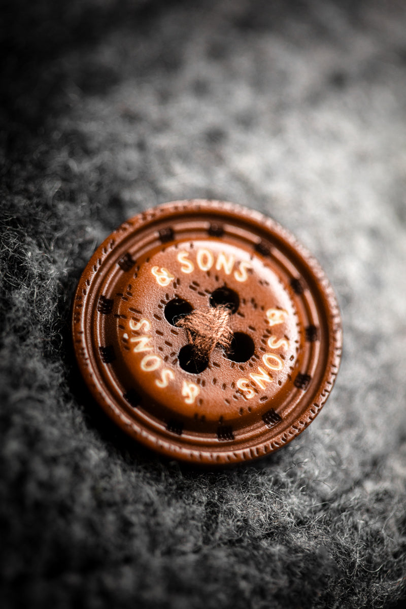 &SONS Cab Coat Grey Check