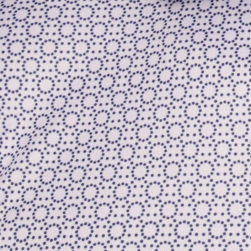 Semi-Spread Collar Polo Scottsdale Navy Spheres Original