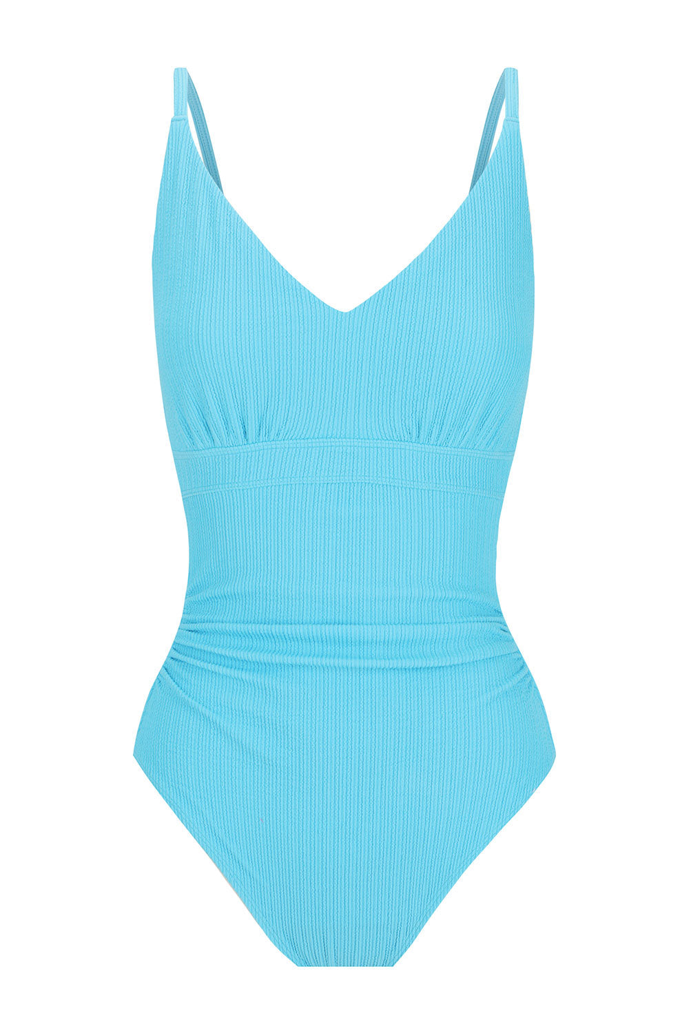 Coolum Core Support One Piece Swim - Blue Lagoon Texture