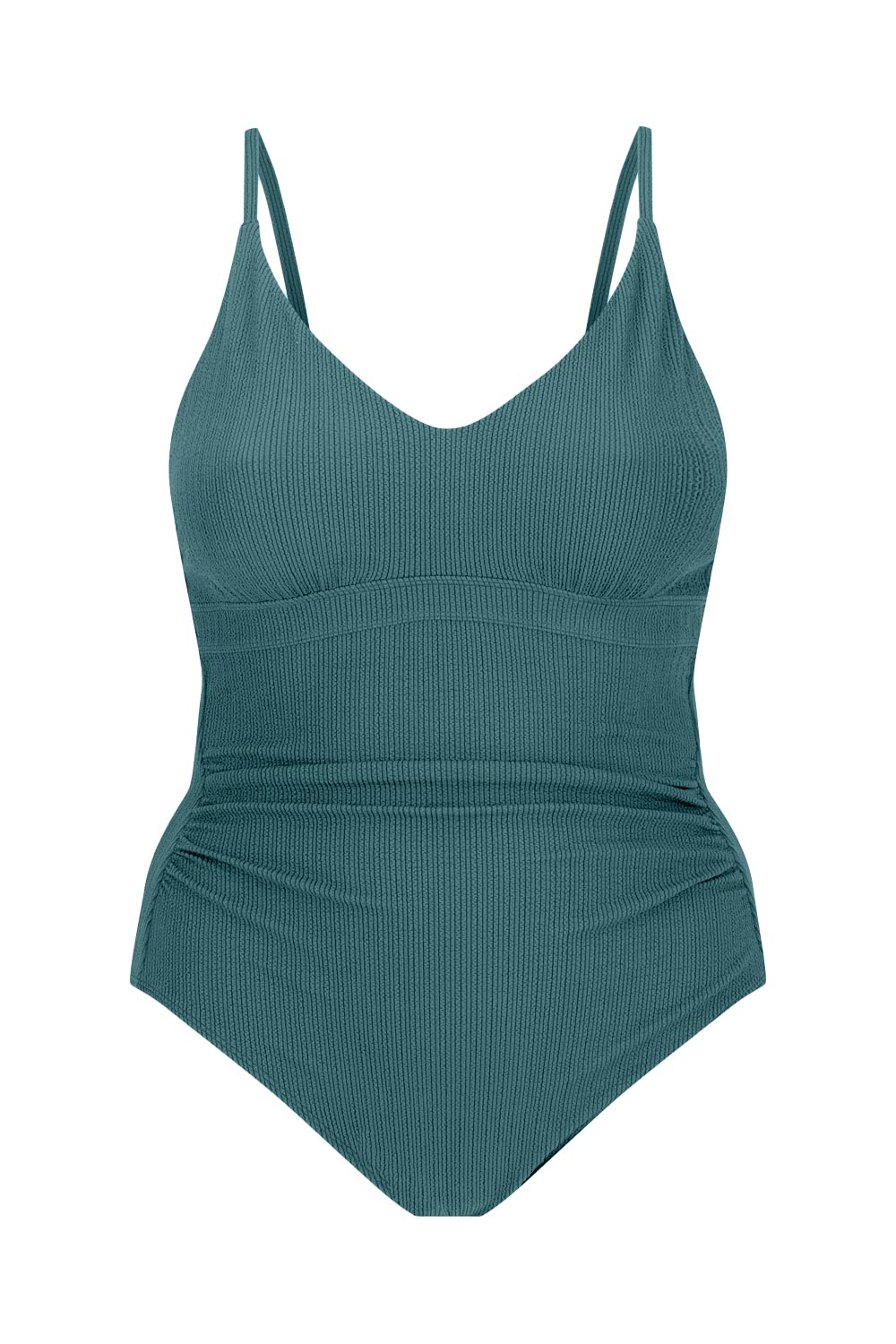 Coolum Core Support One Piece Swim - Teal Texture