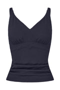 Coolum Tankini Top - Navy Texture