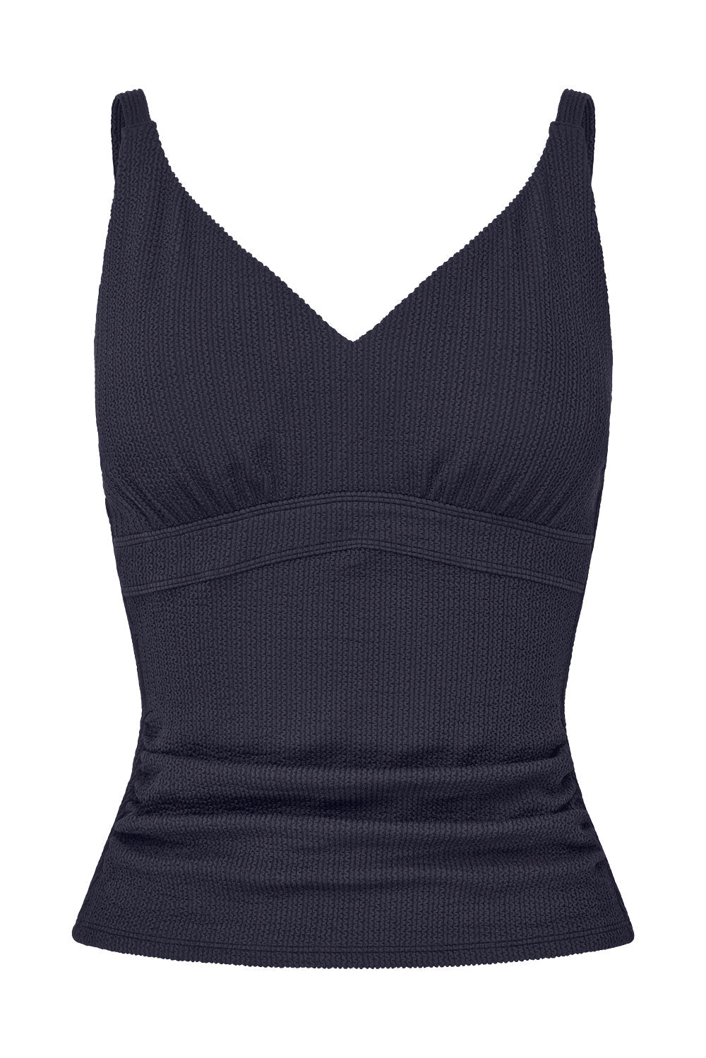 Coolum Tankini Top - Navy Texture