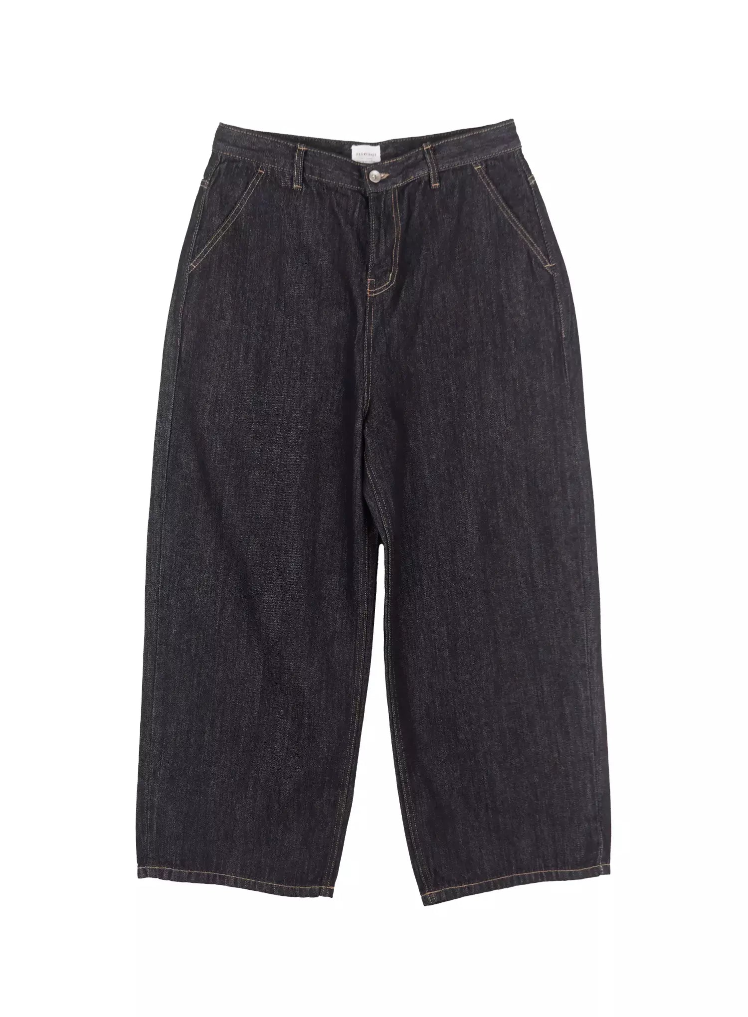 Men's Dark Denim Baggy Jeans IL516