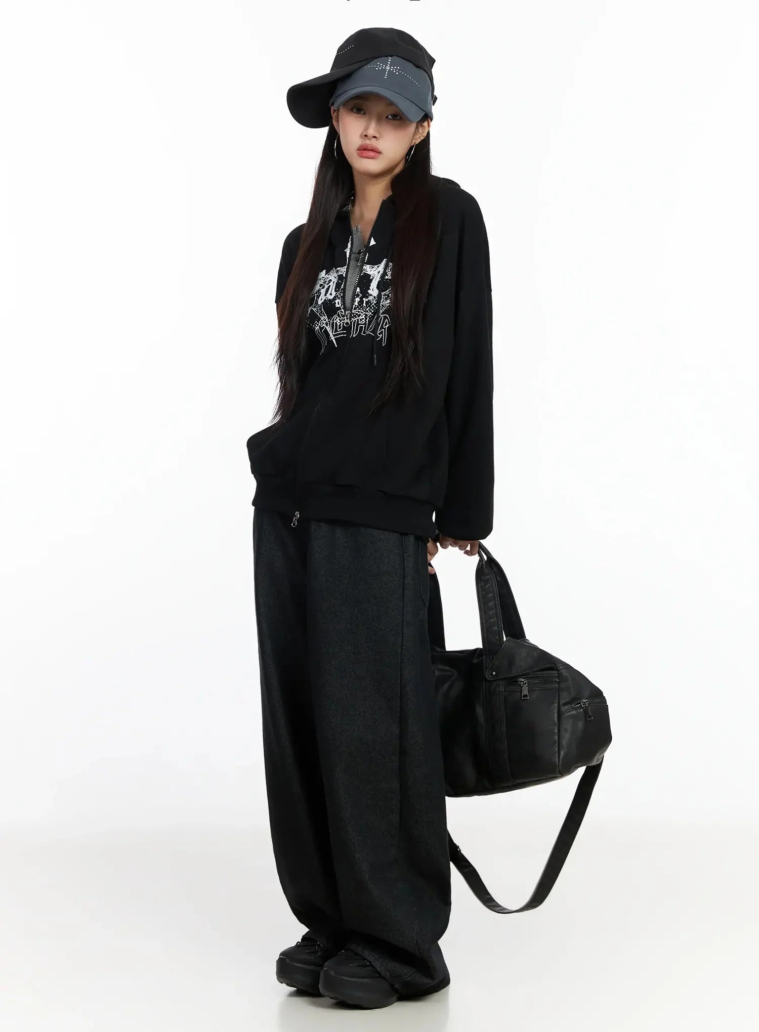 Ayah Casual Wide Leg Jeans IM530