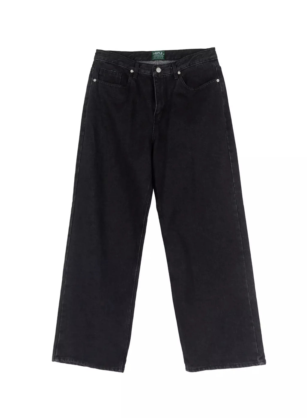 Men's Vintage Black Jeans IO517