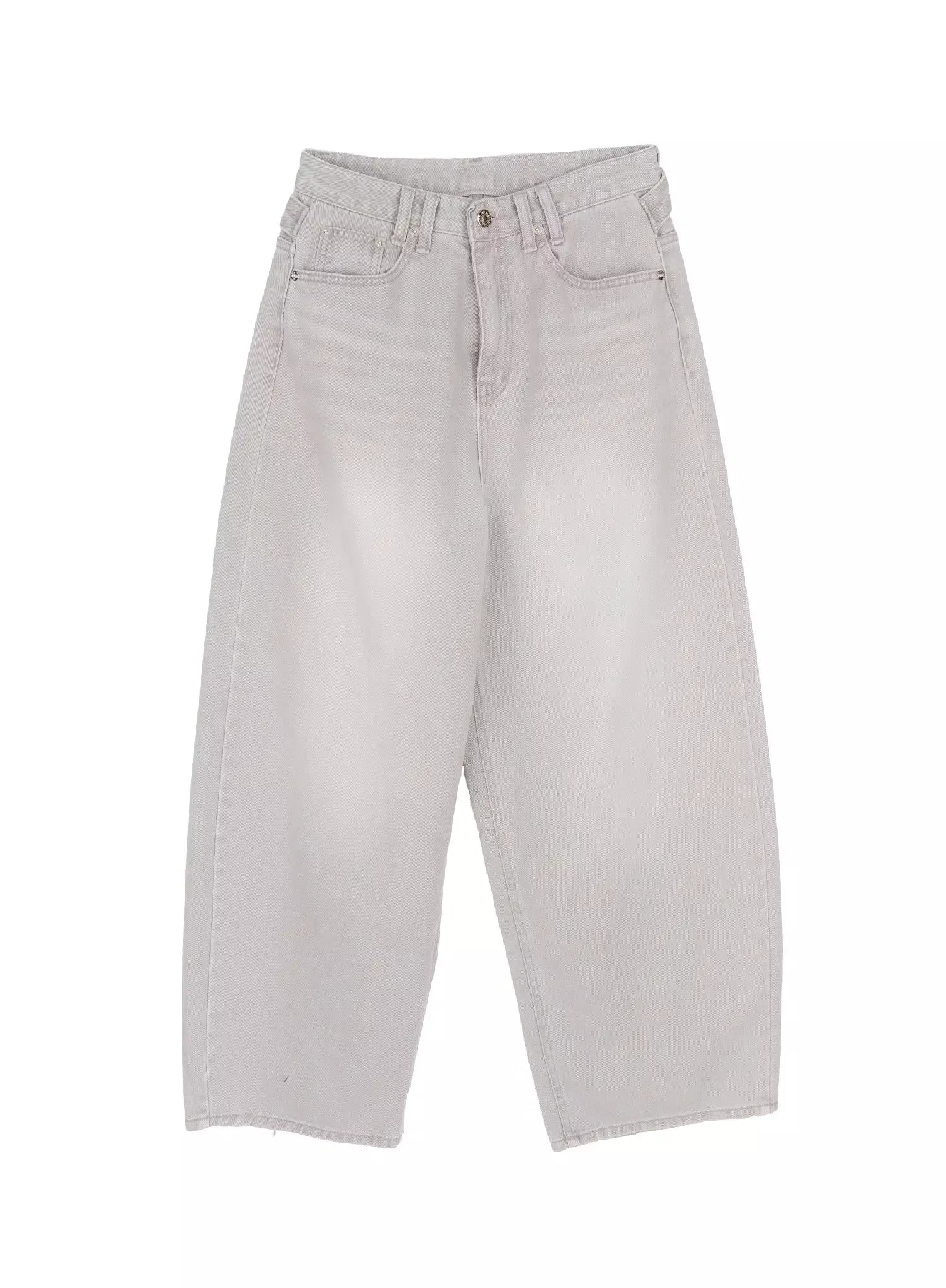 Cece Stone Washed Wide Leg Jeans IA508
