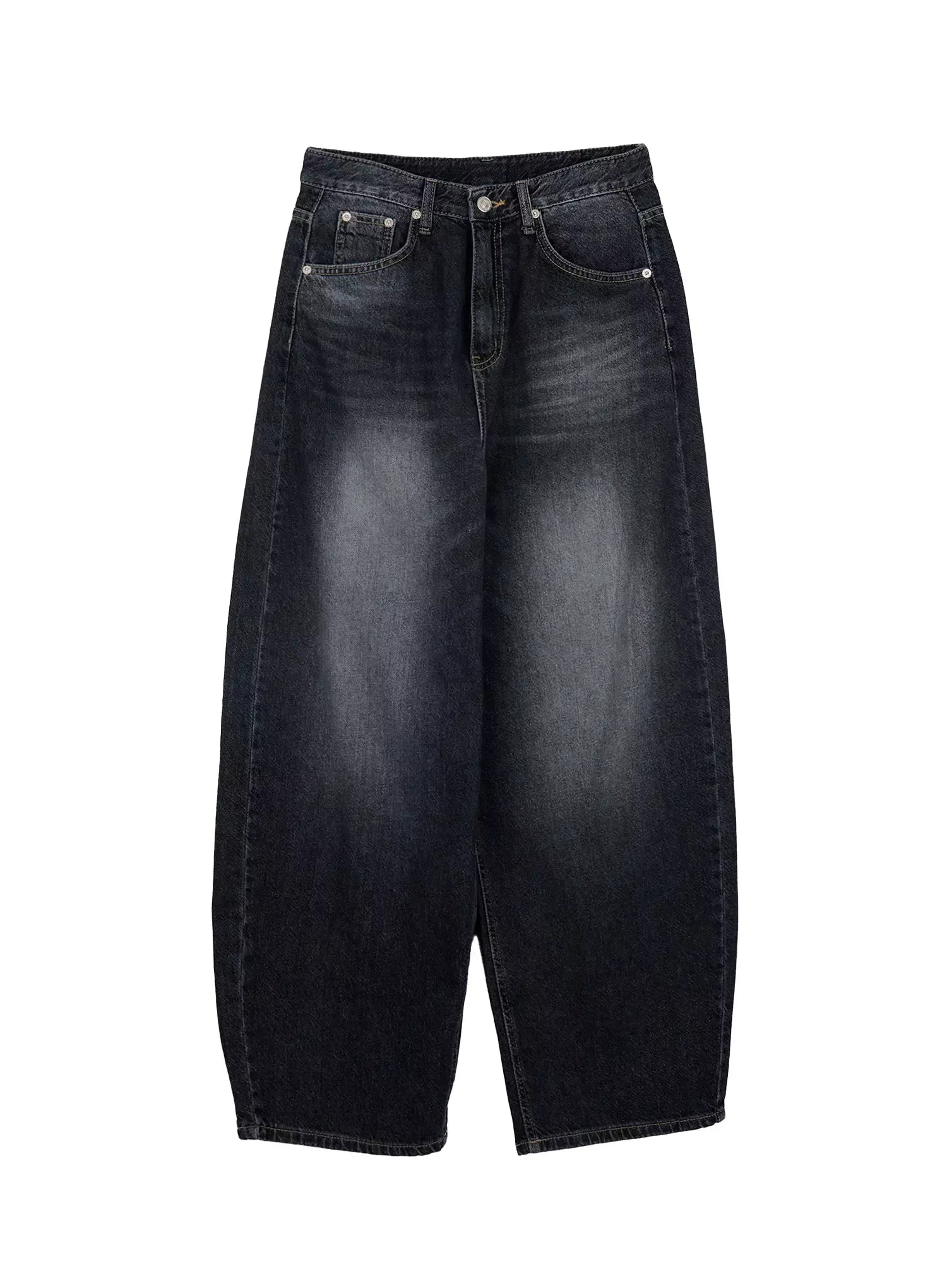 Naeu Dark Washed Wide Jeans IM509