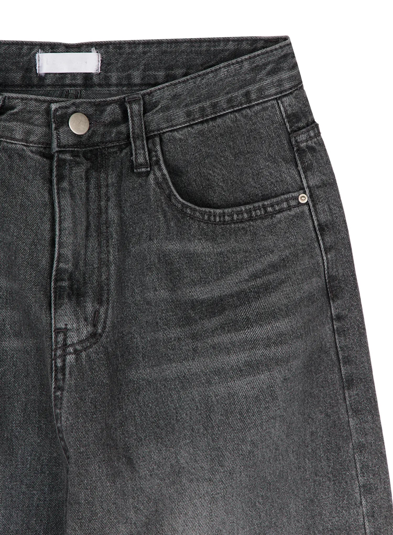 Shia Vintage Wash Wide-Leg Jeans IY514