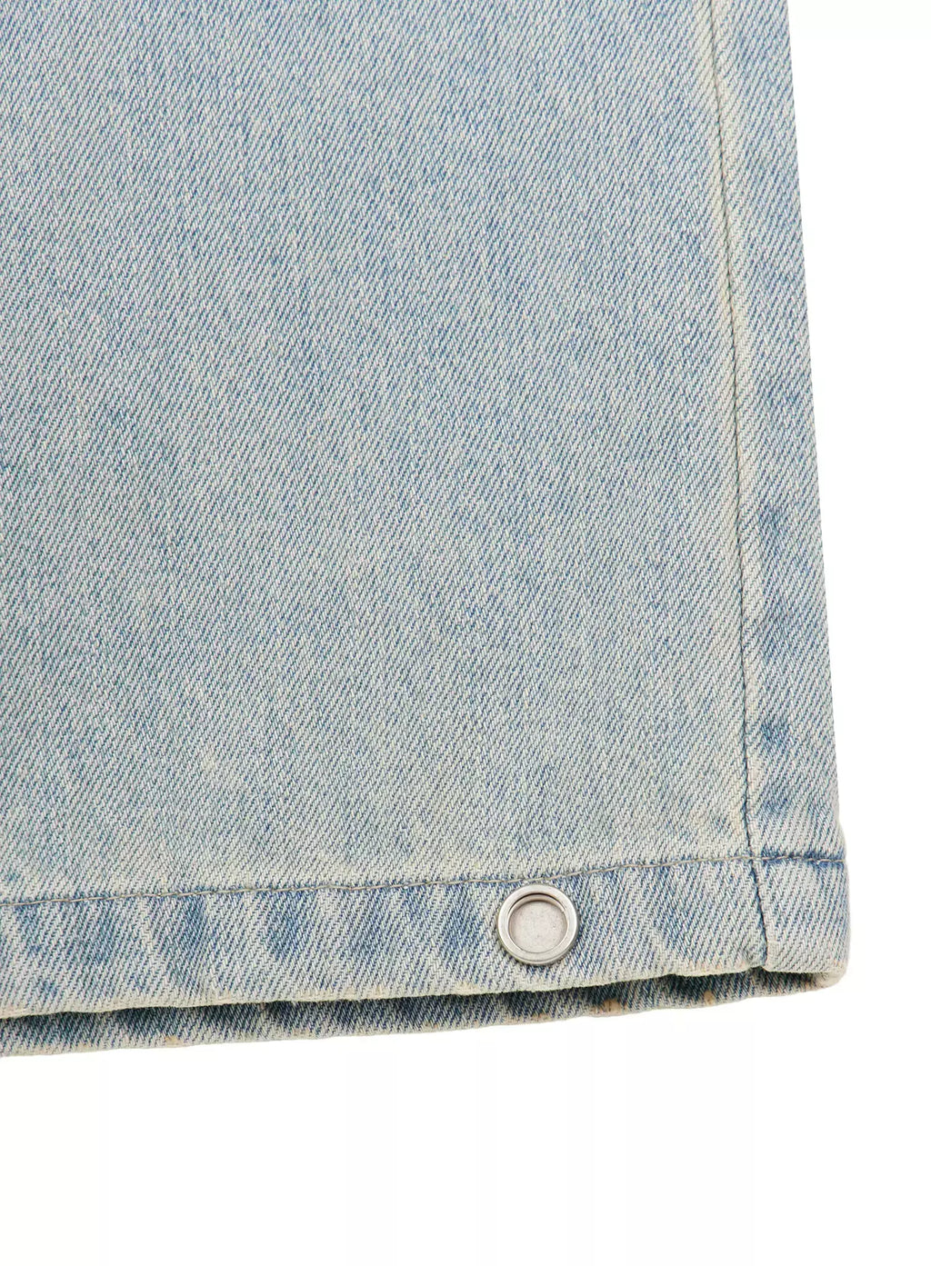 Zion Light Wash Wide-Leg Jeans IY514