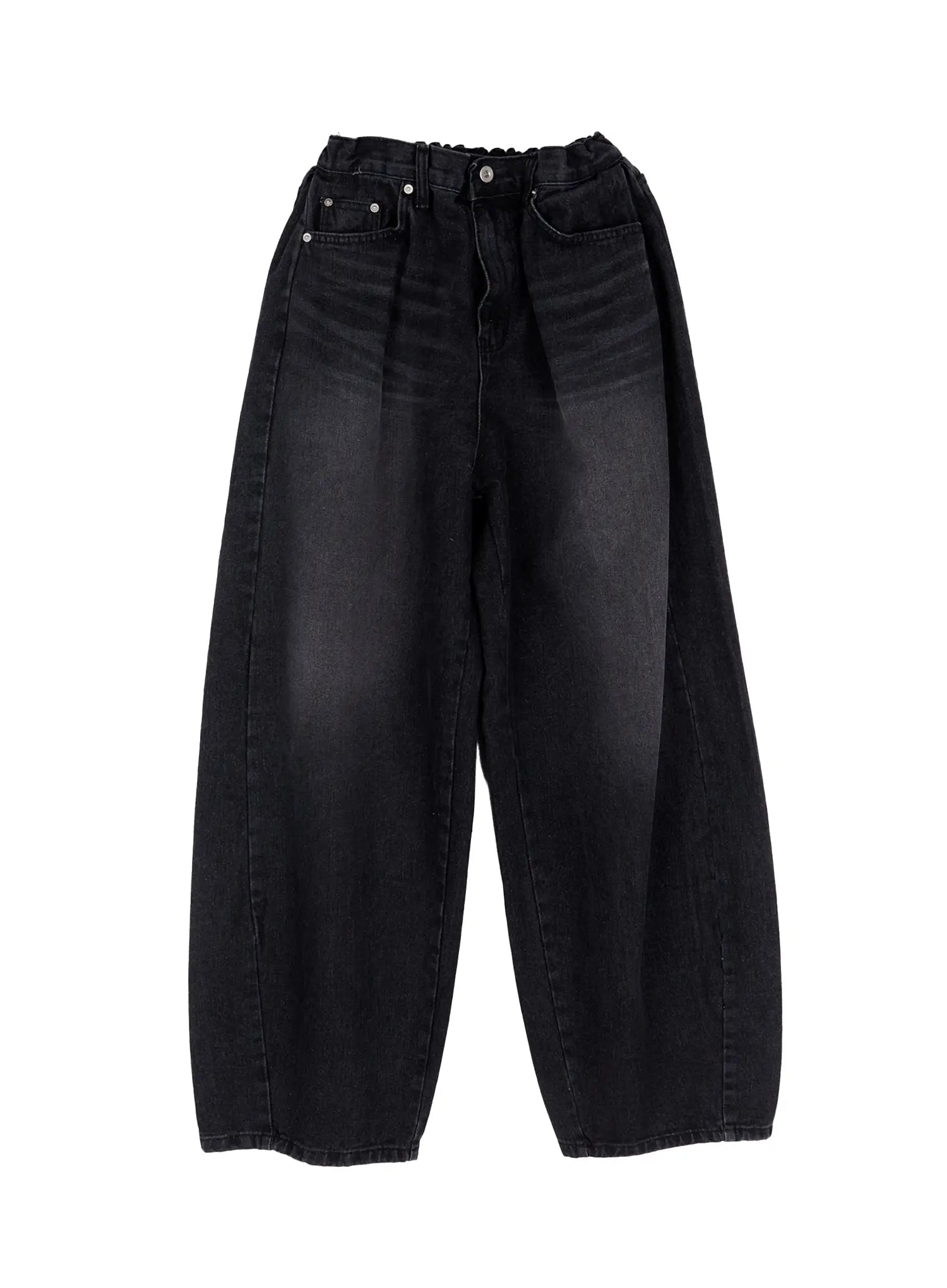 Men's Pintuck Wide Leg Jeans ID511