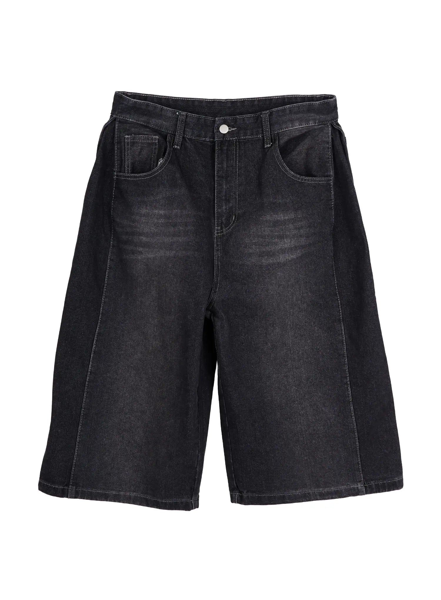 Men's Long Bermuda Cropped Jeans IU510