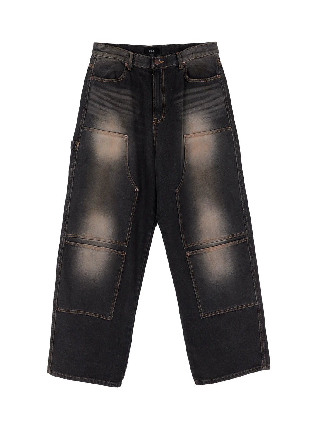 Men's Wide Utility Pocket Jeans ID511