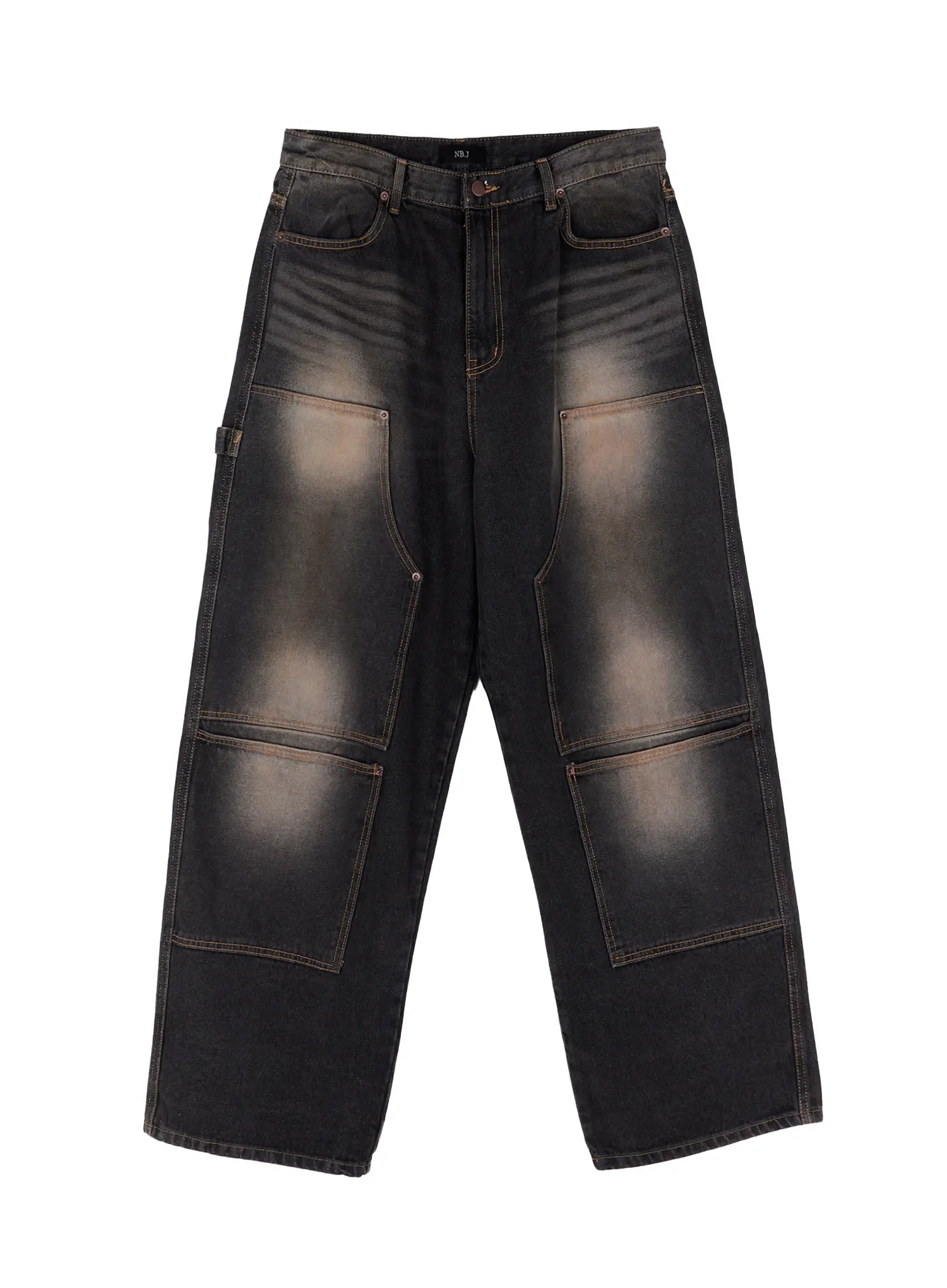 Men's Wide Utility Pocket Jeans ID511