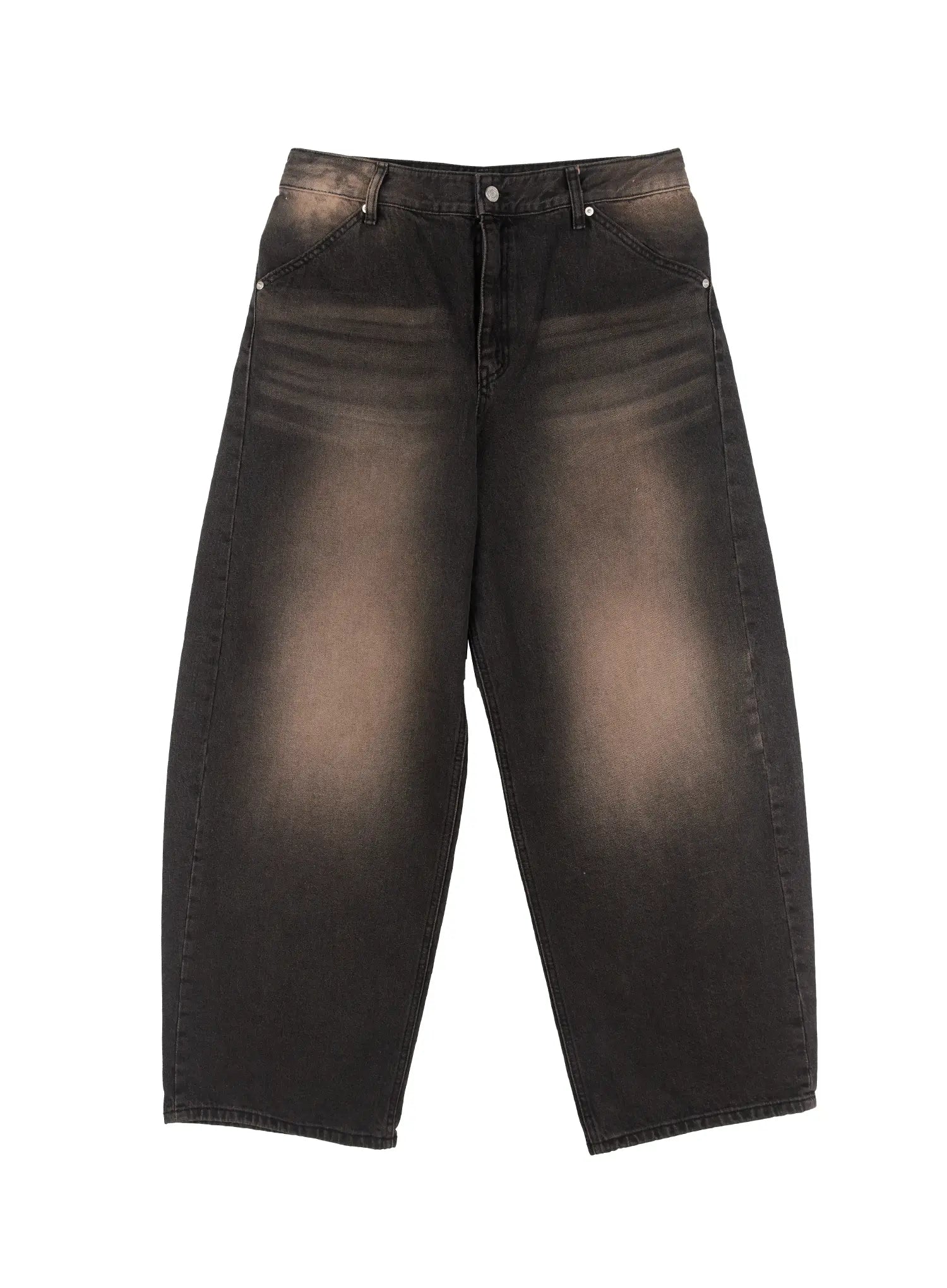 Men's Dark Wash Vintage Jeans IF506