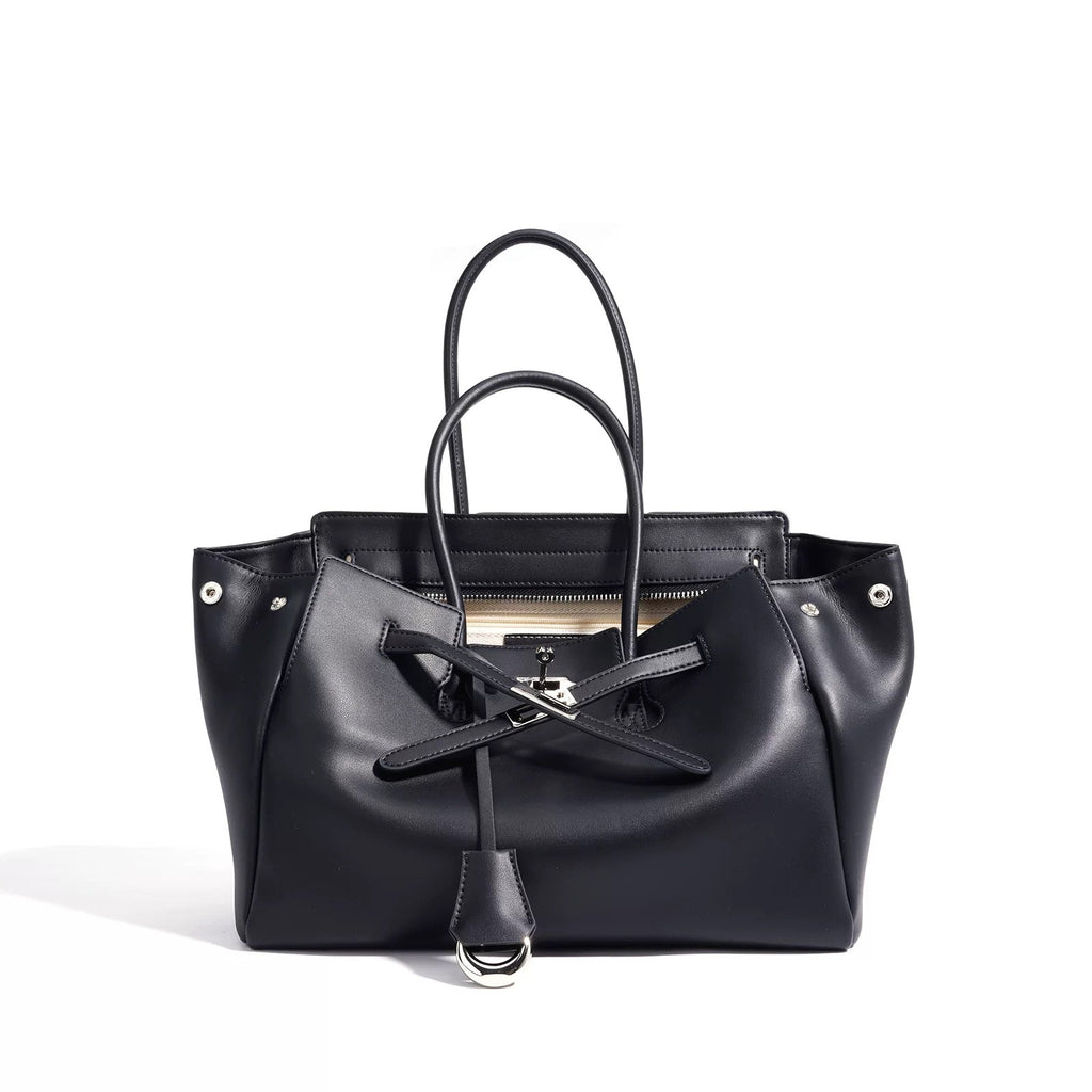 AYANA BAG — soft leather unisex bag with adjustable strap