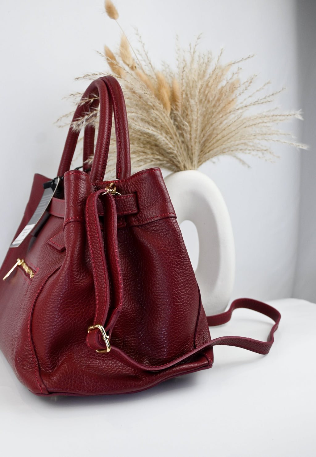 Bogdana Firenze – Genuine Leather Bag, Made in Italy 🇮🇹