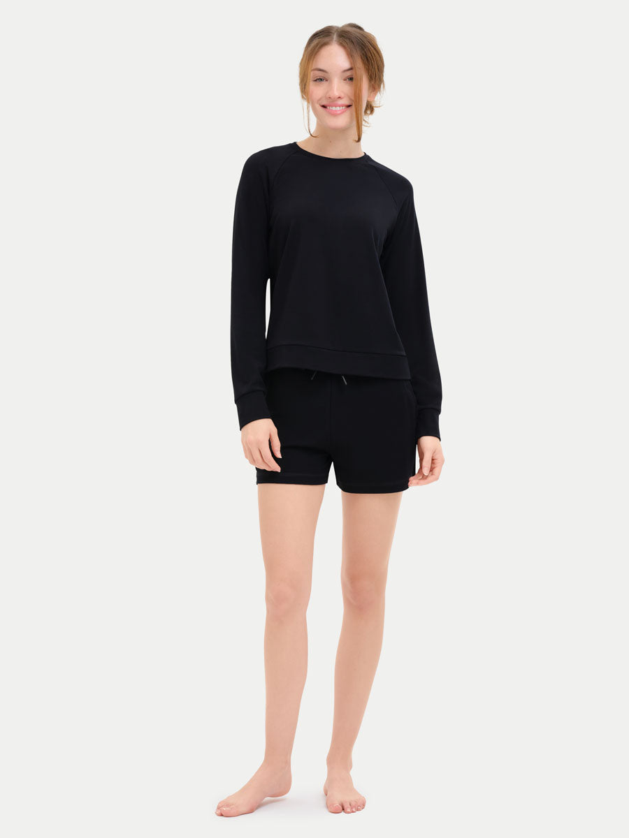 Bamboo Pullover Crew