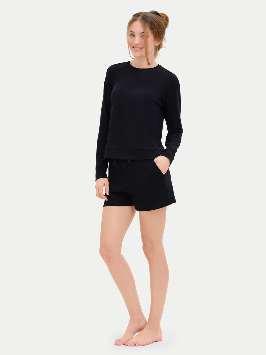Bamboo Pullover Crew