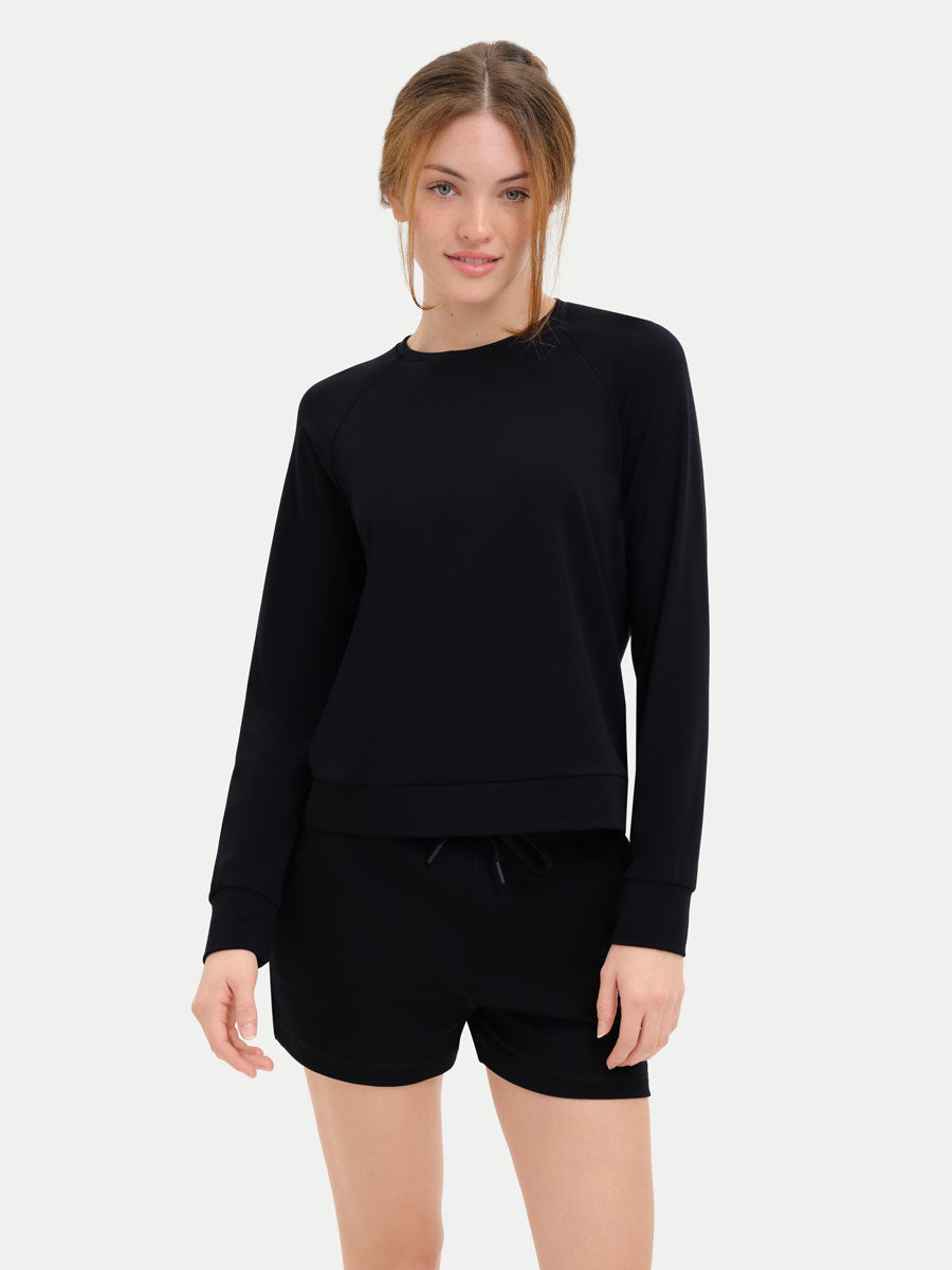 Bamboo Pullover Crew
