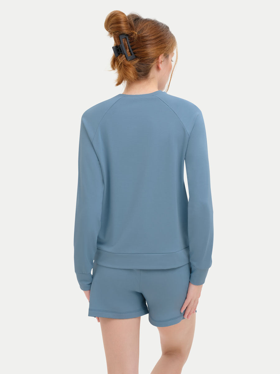 Bamboo Pullover Crew