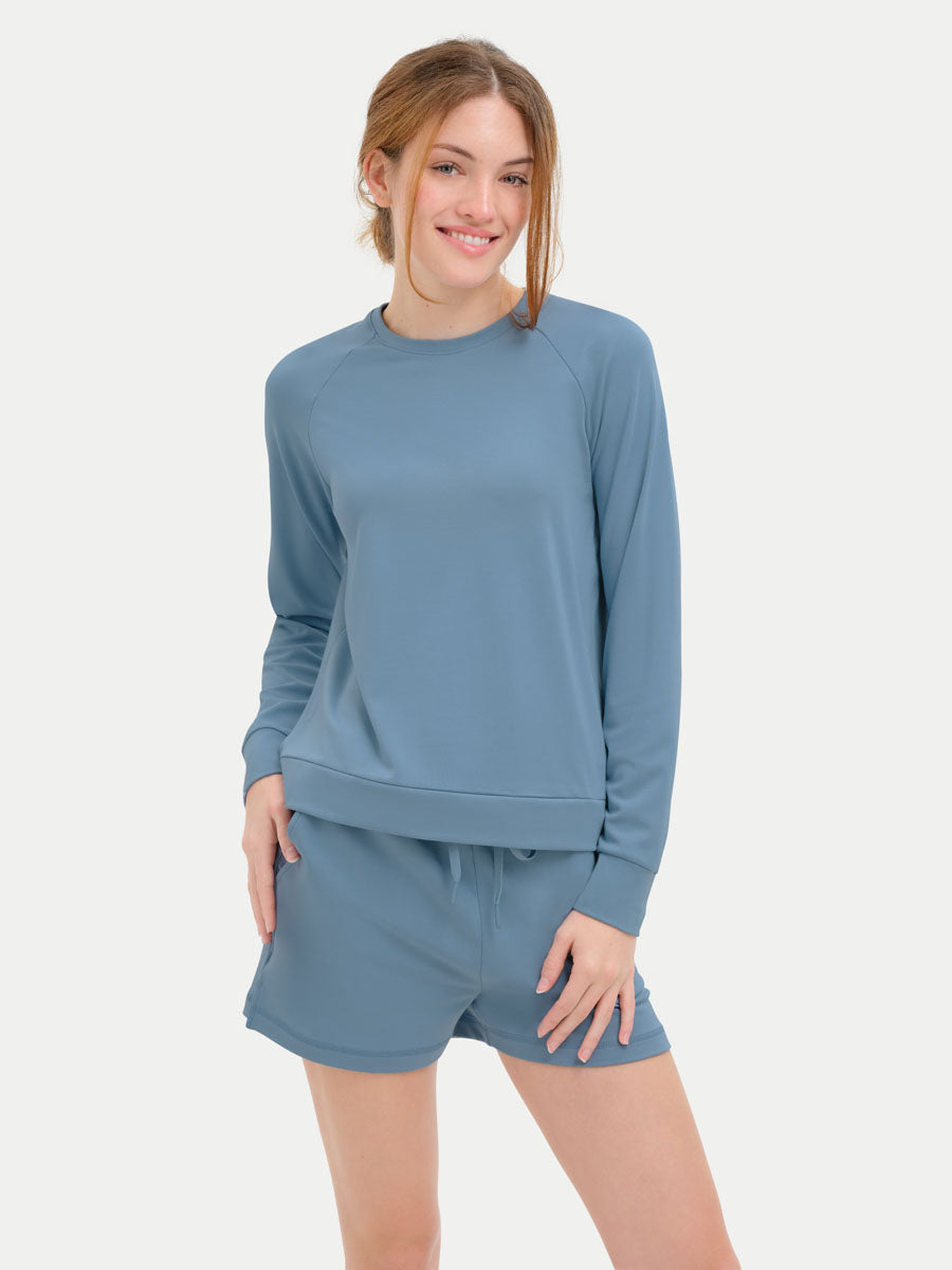 Bamboo Pullover Crew