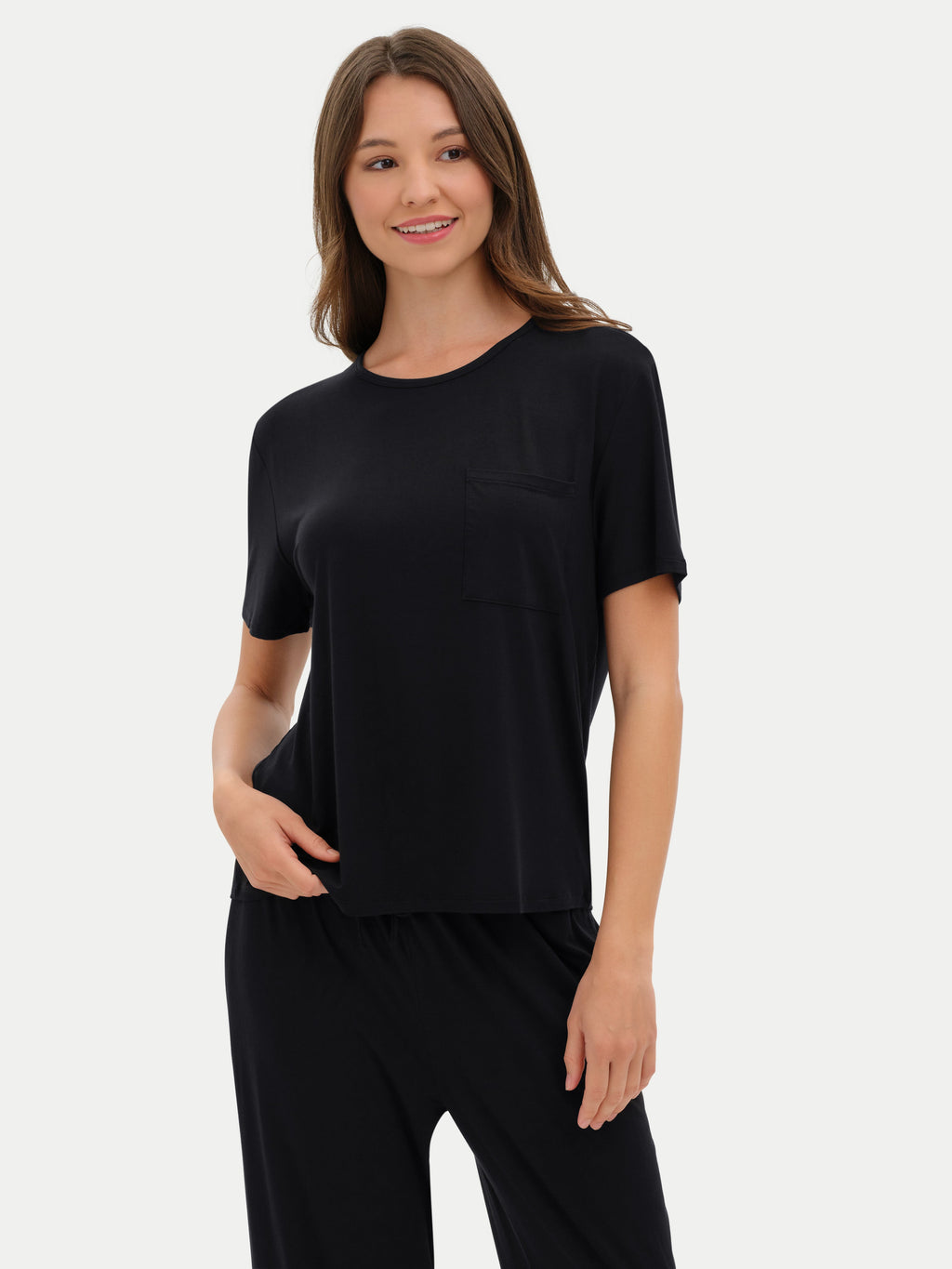 Short Sleeve Bamboo Relaxed Tee