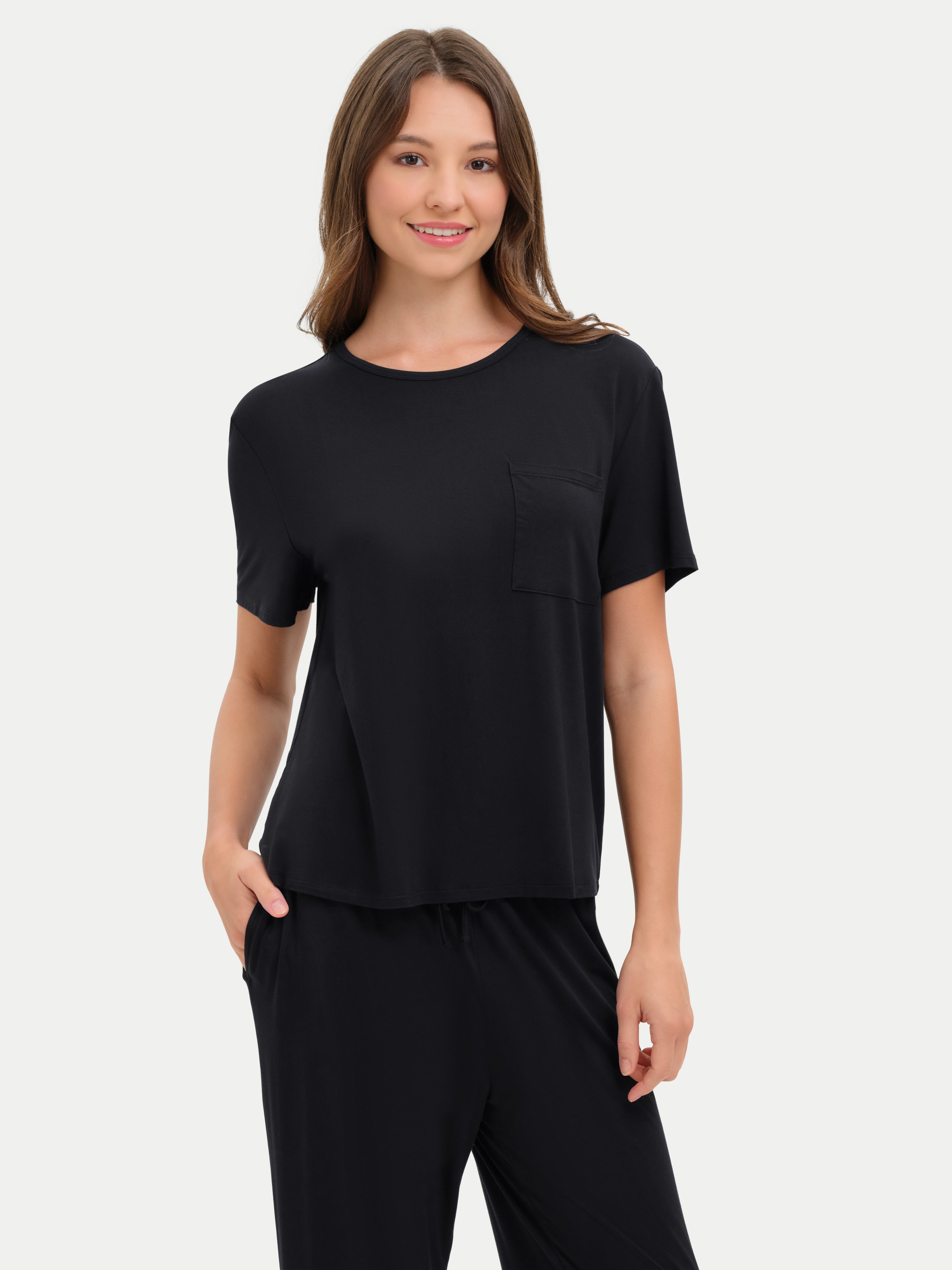Short Sleeve Bamboo Relaxed Tee
