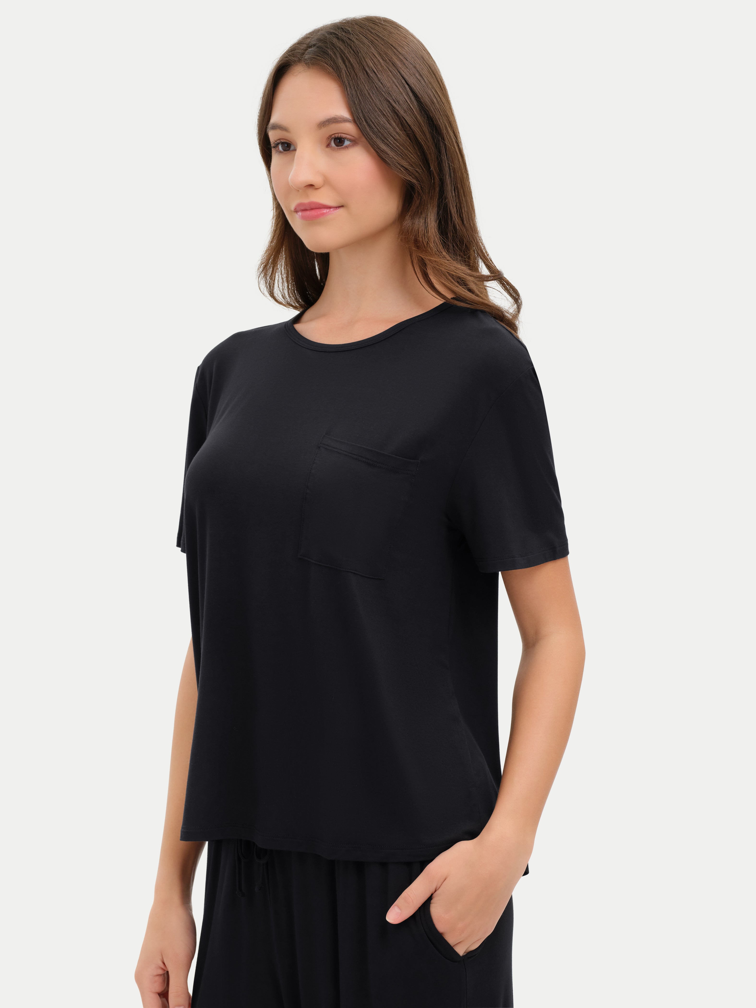 Short Sleeve Bamboo Relaxed Tee