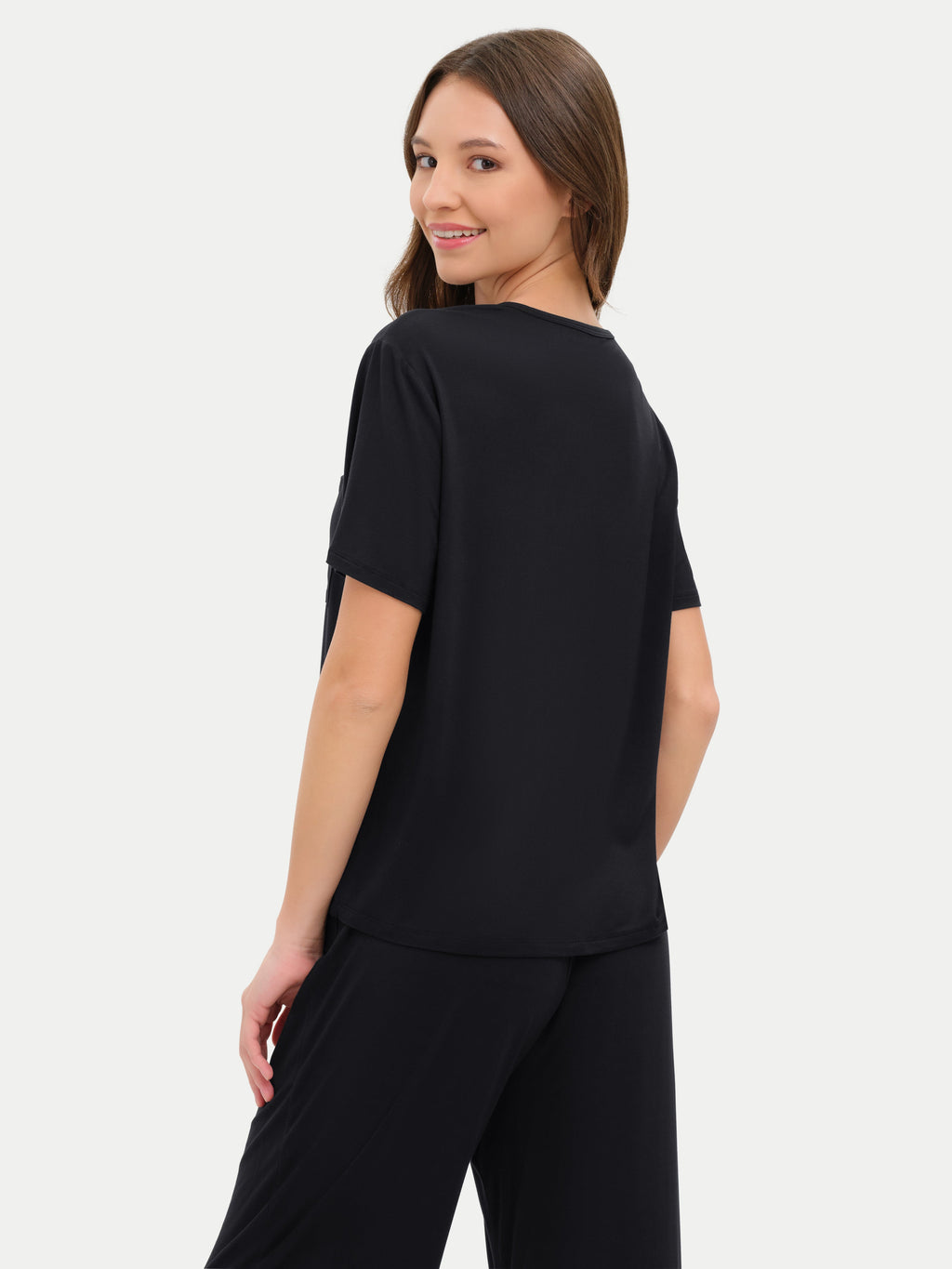 Short Sleeve Bamboo Relaxed Tee