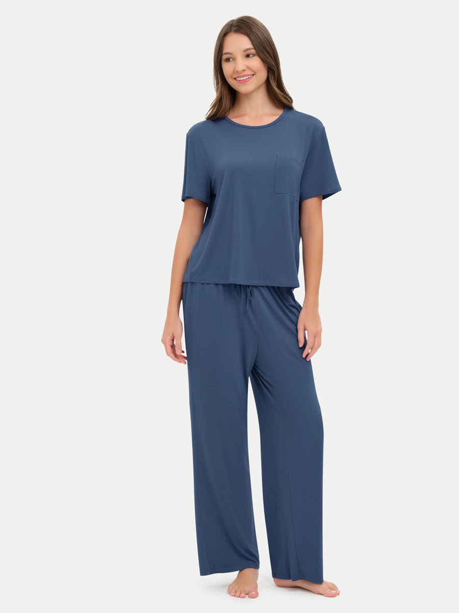 Short Sleeve Bamboo Relaxed Tee