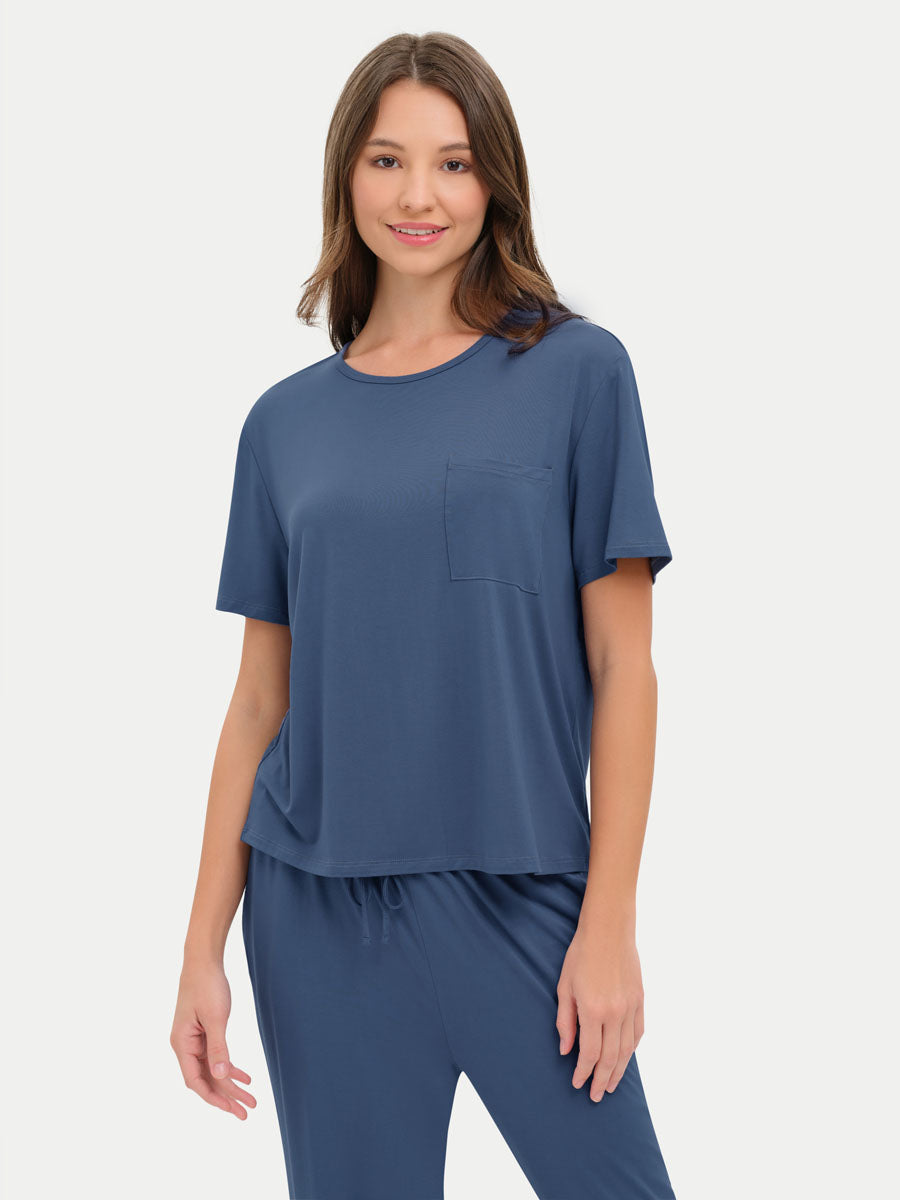 Short Sleeve Bamboo Relaxed Tee