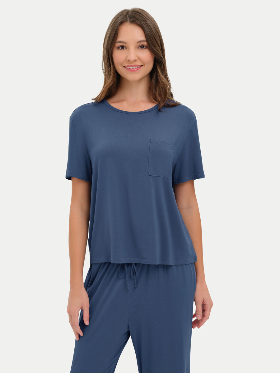 Short Sleeve Bamboo Relaxed Tee