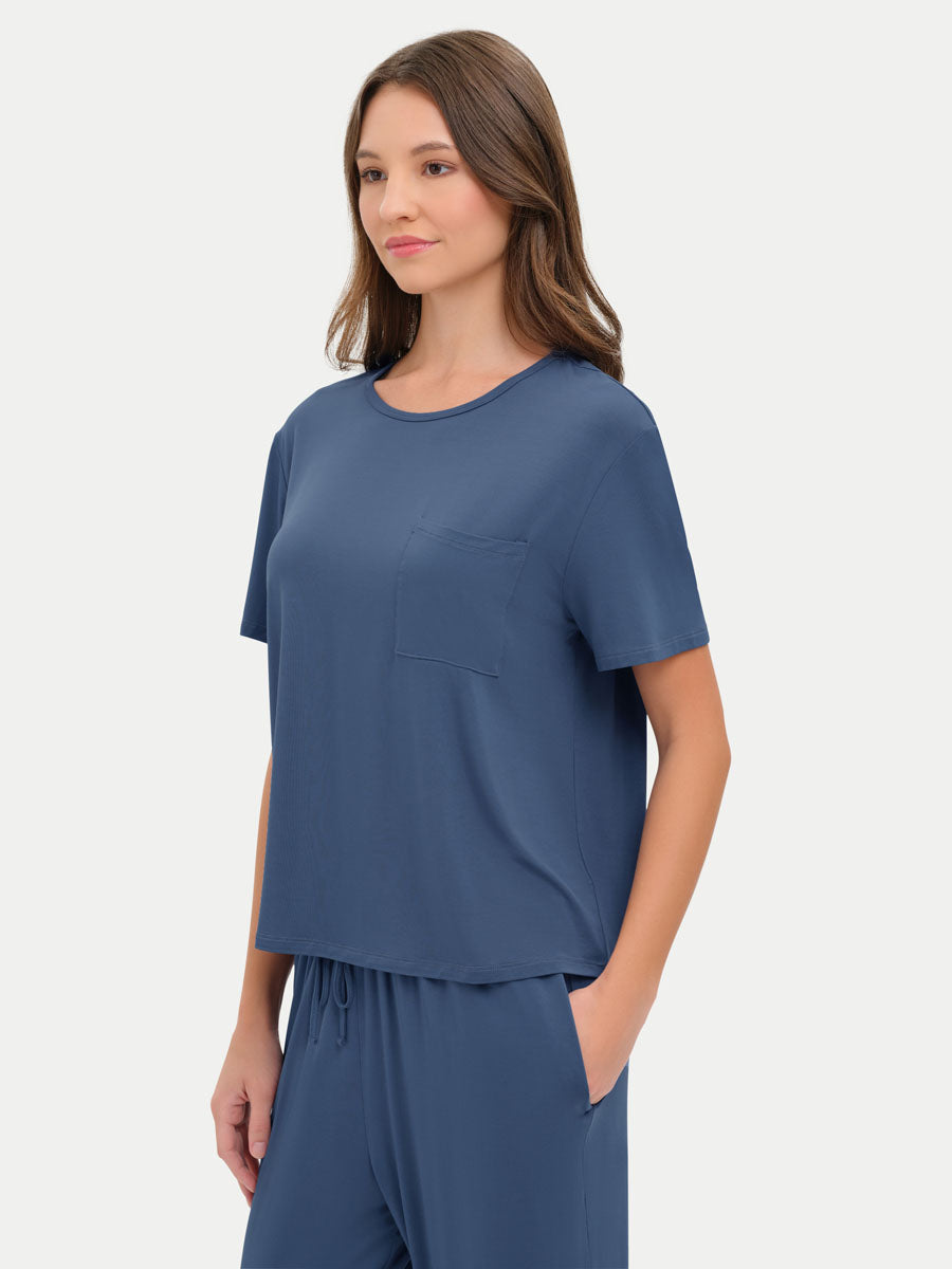 Short Sleeve Bamboo Relaxed Tee
