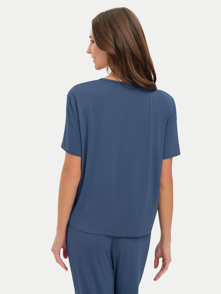 Short Sleeve Bamboo Relaxed Tee