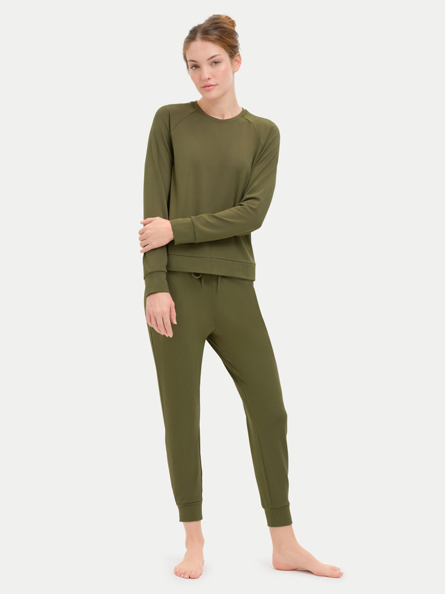 Bamboo Pullover Crew