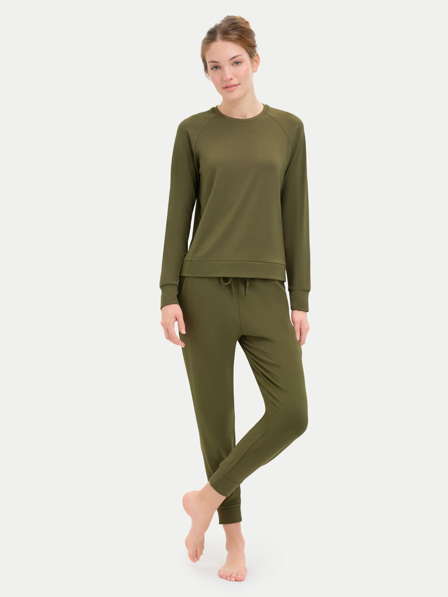 Bamboo Pullover Crew