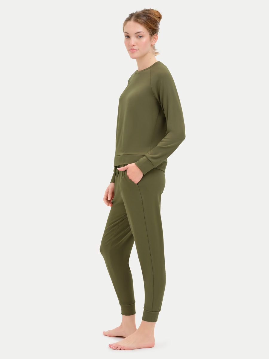 Bamboo Pullover Crew