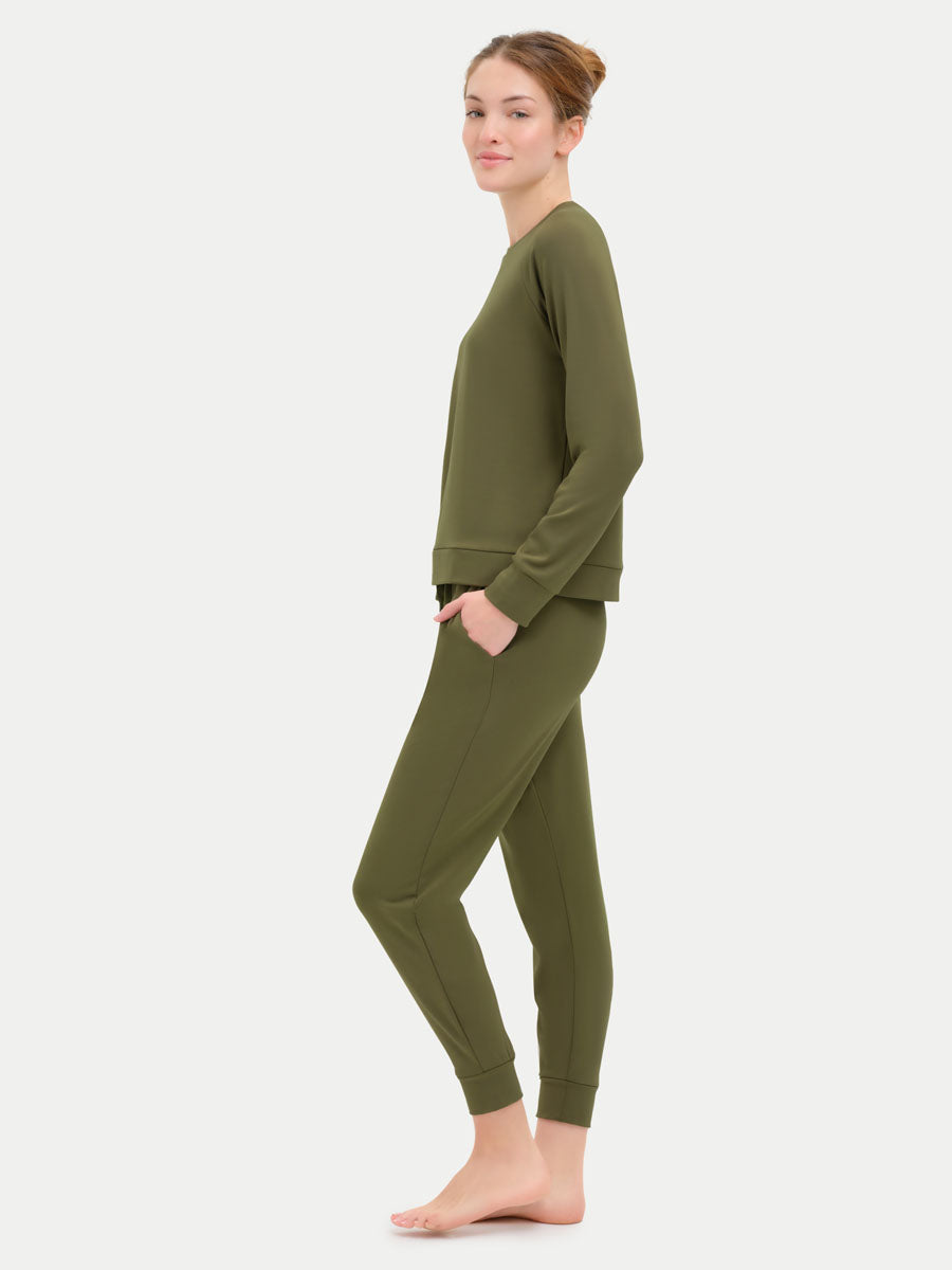 Bamboo Pullover Crew