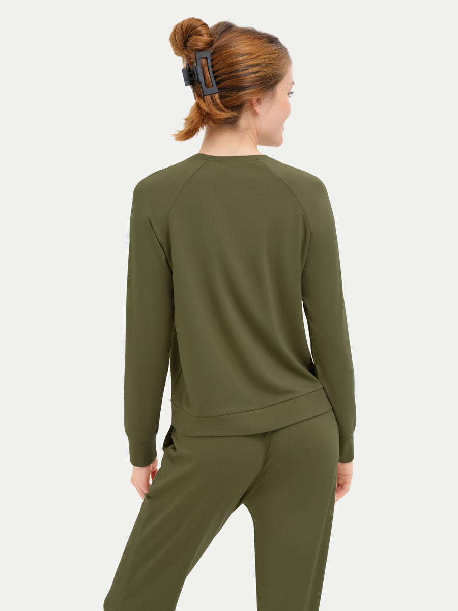 Bamboo Pullover Crew