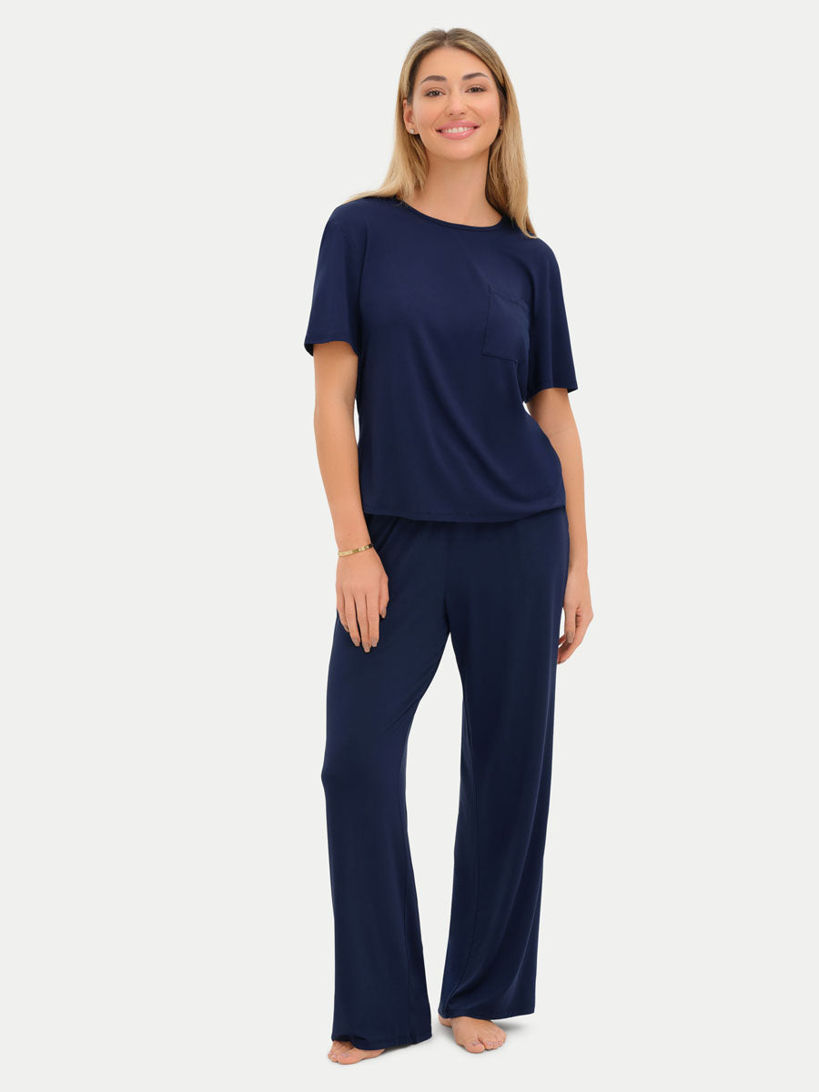 Short Sleeve Bamboo Relaxed Tee