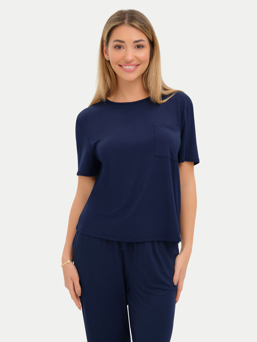 Short Sleeve Bamboo Relaxed Tee