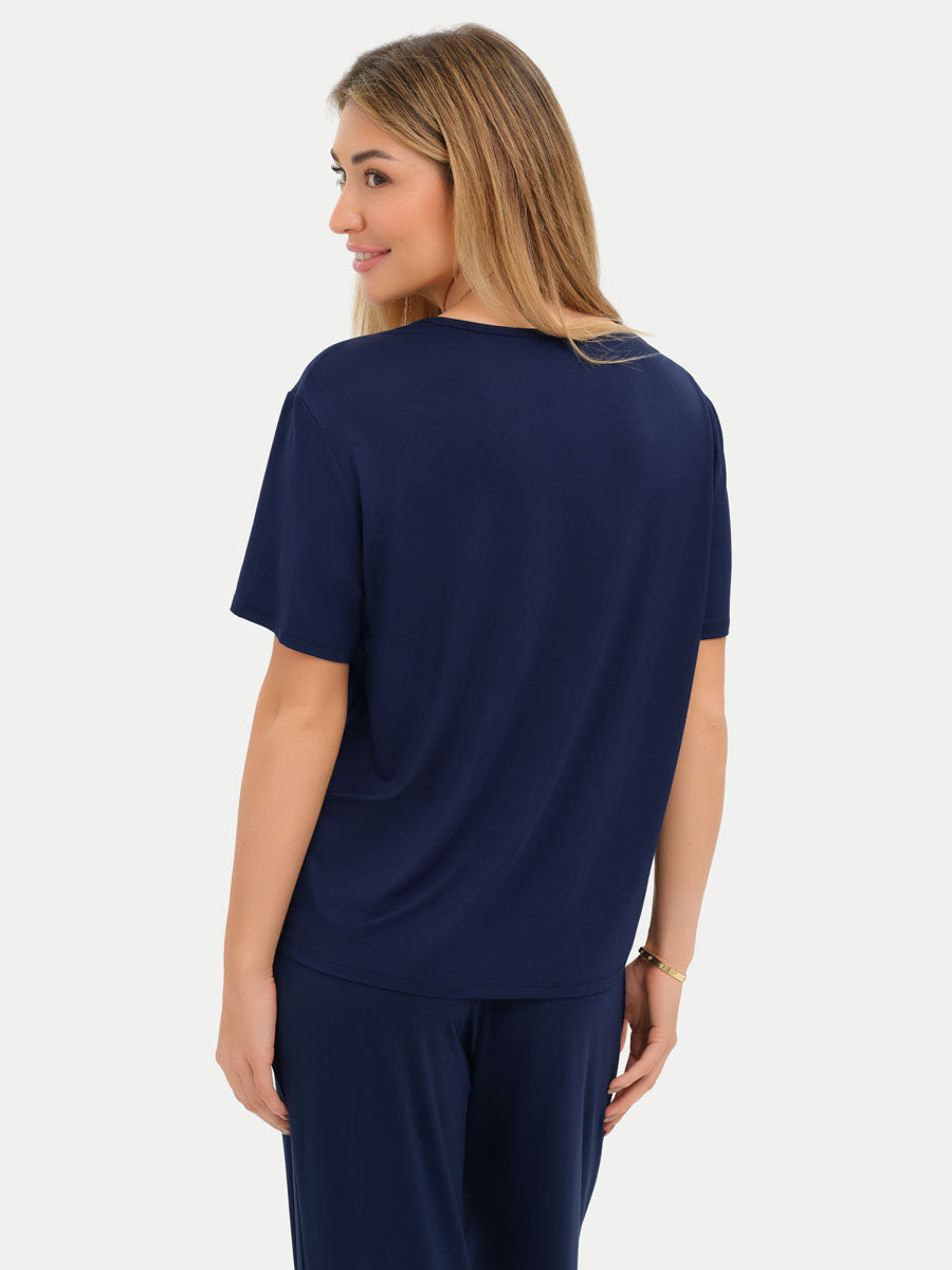Short Sleeve Bamboo Relaxed Tee