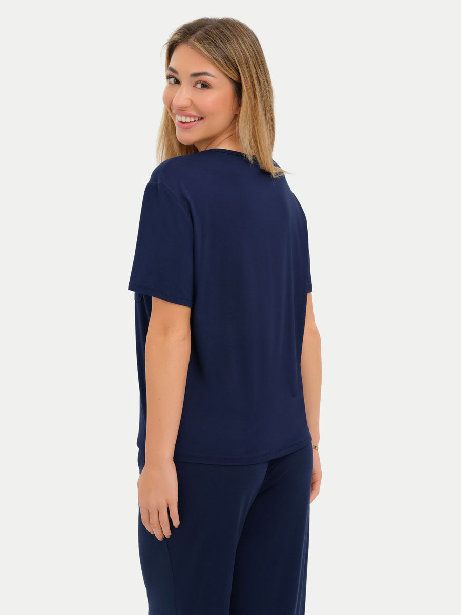 Short Sleeve Bamboo Relaxed Tee