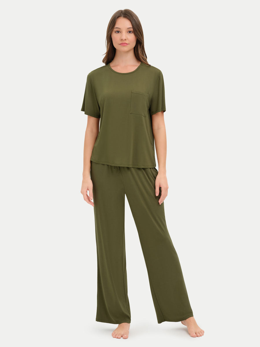 Short Sleeve Bamboo Relaxed Tee