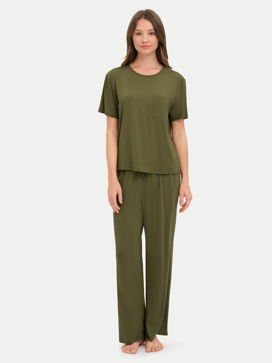 Short Sleeve Bamboo Relaxed Tee