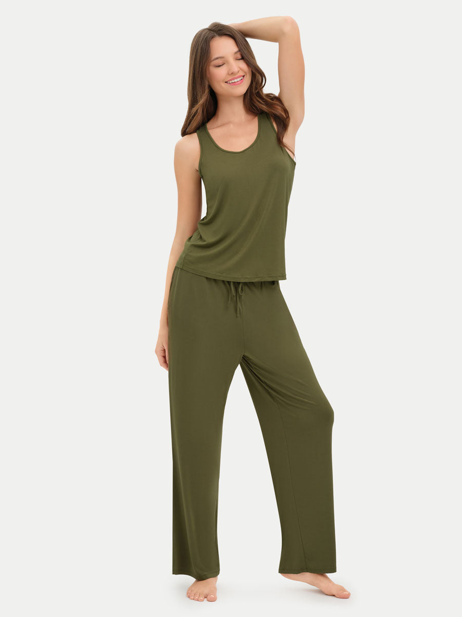 Sleeveless Bamboo Tank Top