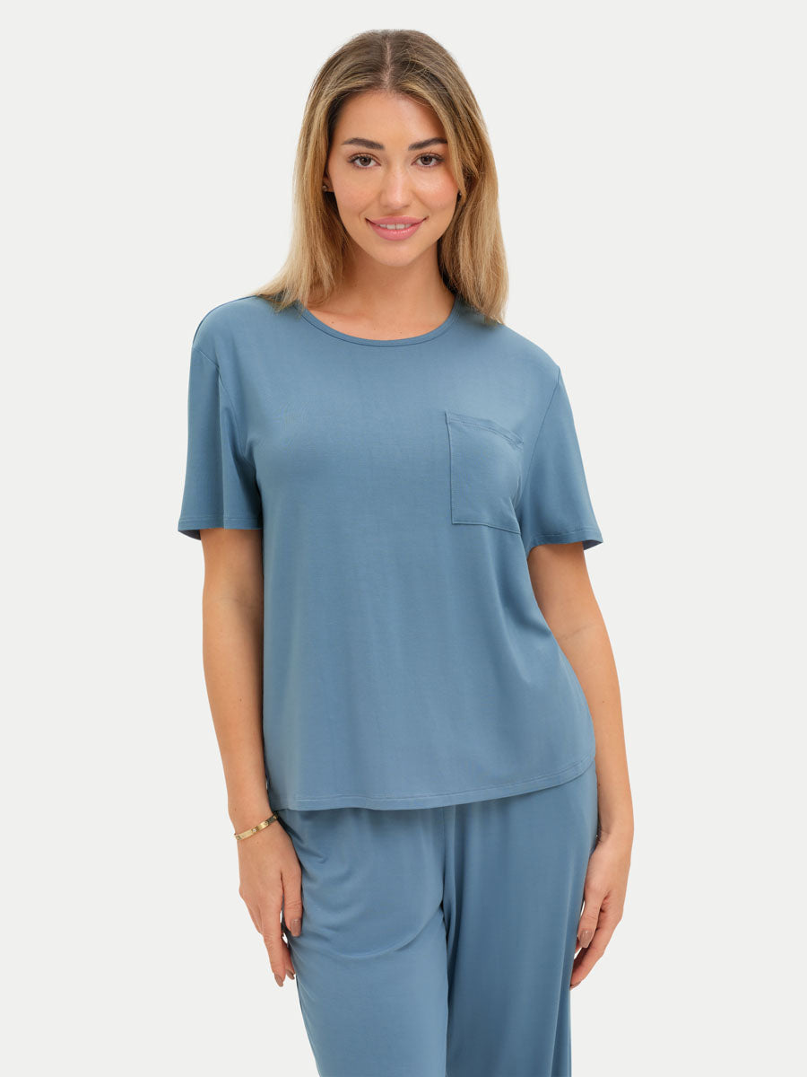 Short Sleeve Bamboo Relaxed Tee