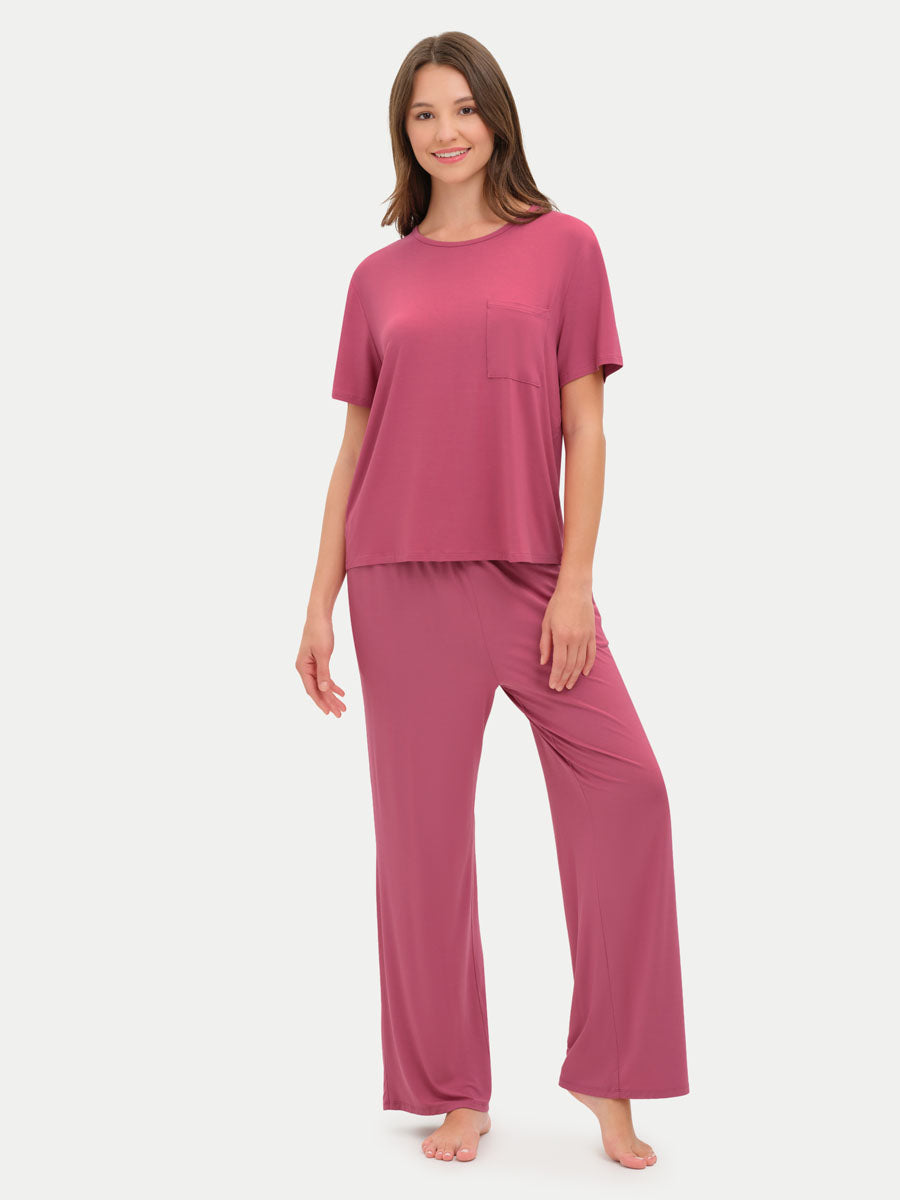 Short Sleeve Bamboo Relaxed Tee