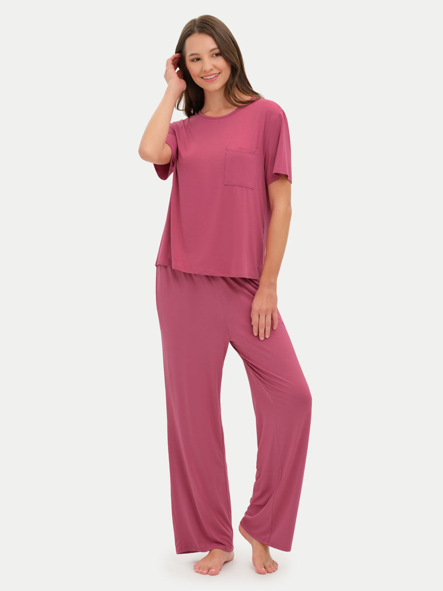 Short Sleeve Bamboo Relaxed Tee