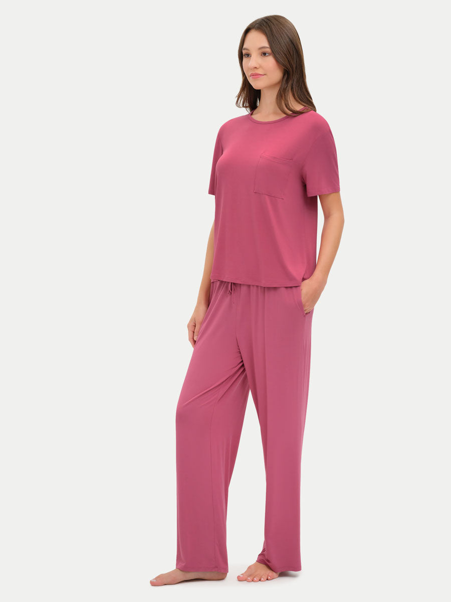 Short Sleeve Bamboo Relaxed Tee